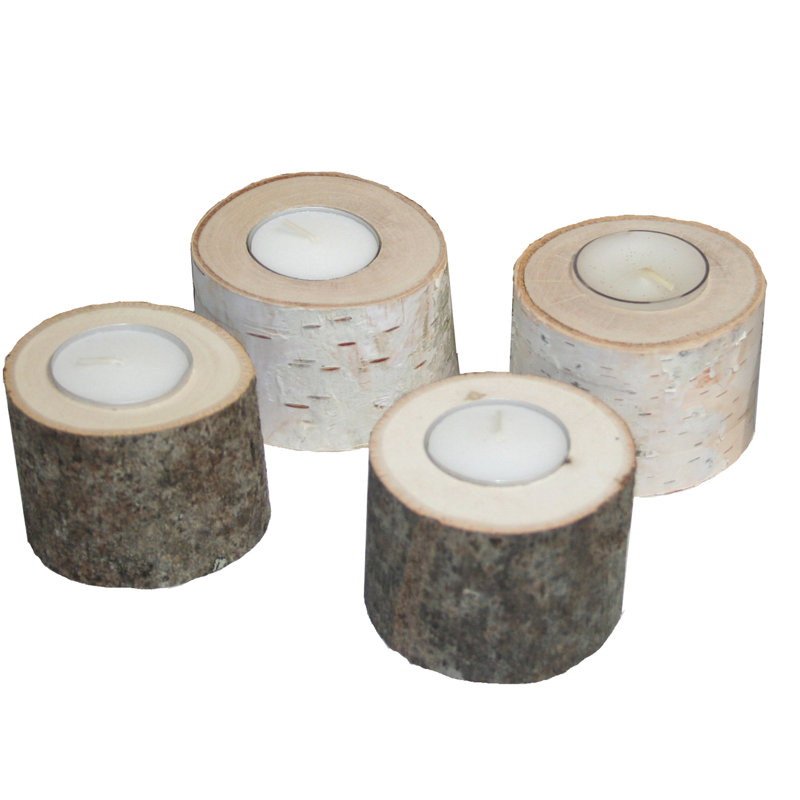 Bougie chauffe-plat Wilson, Bois blanc