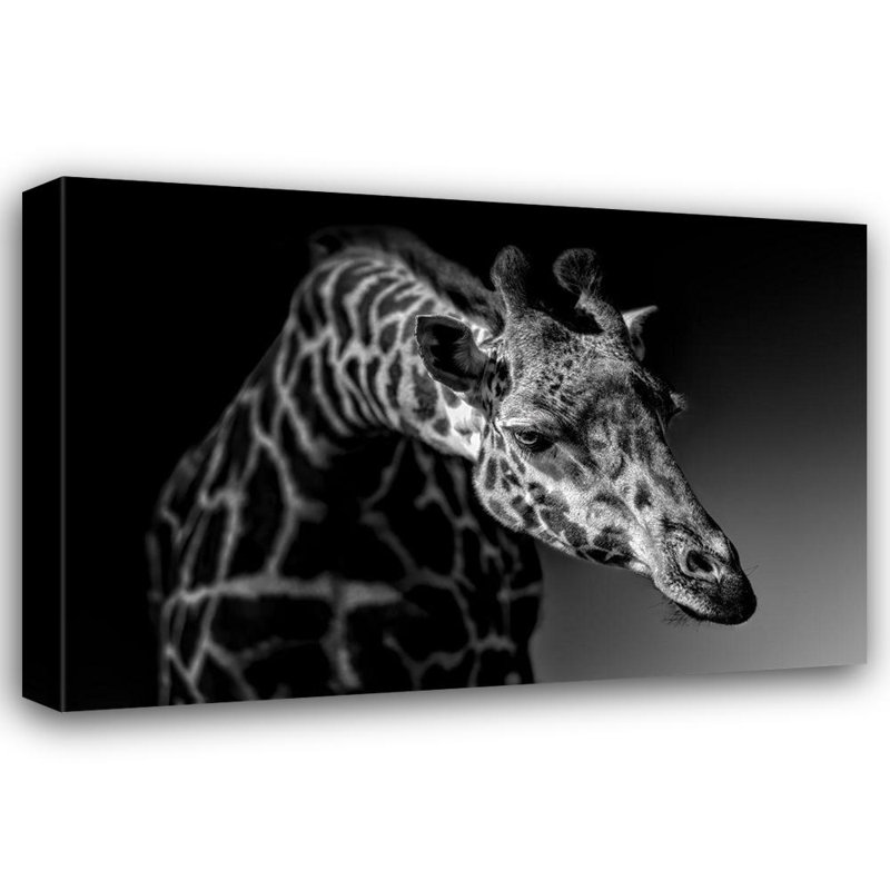 «Hokku Designs Zhao, Alex», art sur toile tendue sous le titre «Giraffe», H 28 po x l 40 po