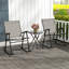 Milva 4-Piece Outdoor Metal Rocking Chair