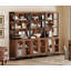 Ensemble de bureau à domicile WAMPAT: bureau moderne de 59 po avec station de charge et armoire de rangement, trois grandes bibliothèques de 72 po avec tablettes réglables, bureau d'ordinateur en bois et armoire de rangement pour bibliothèque-547309827