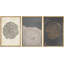 «Tree Ring», œuvre de souche en bois gris beige, images murales minimalistes modernes organiques minimalistes, impression sur toile encadrée, 3 pièces, art mural: 16 po x 24 po x 3 pièces, 24 po x 36 po x 3 pièces-119385099-90847686