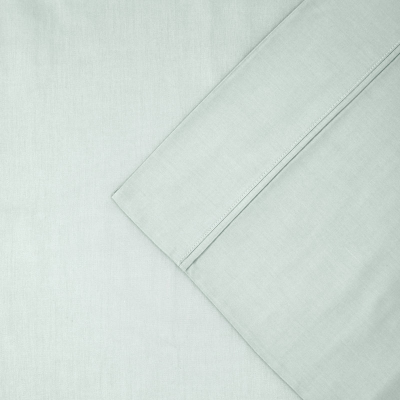 Modern Threads 400 Thread Count 100% Egyptian-Quality Cotton Sheet Set, Ultra Soft, Breathable, Durable, Celery