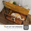Furniture Style Crate with 2 Doors-108891018