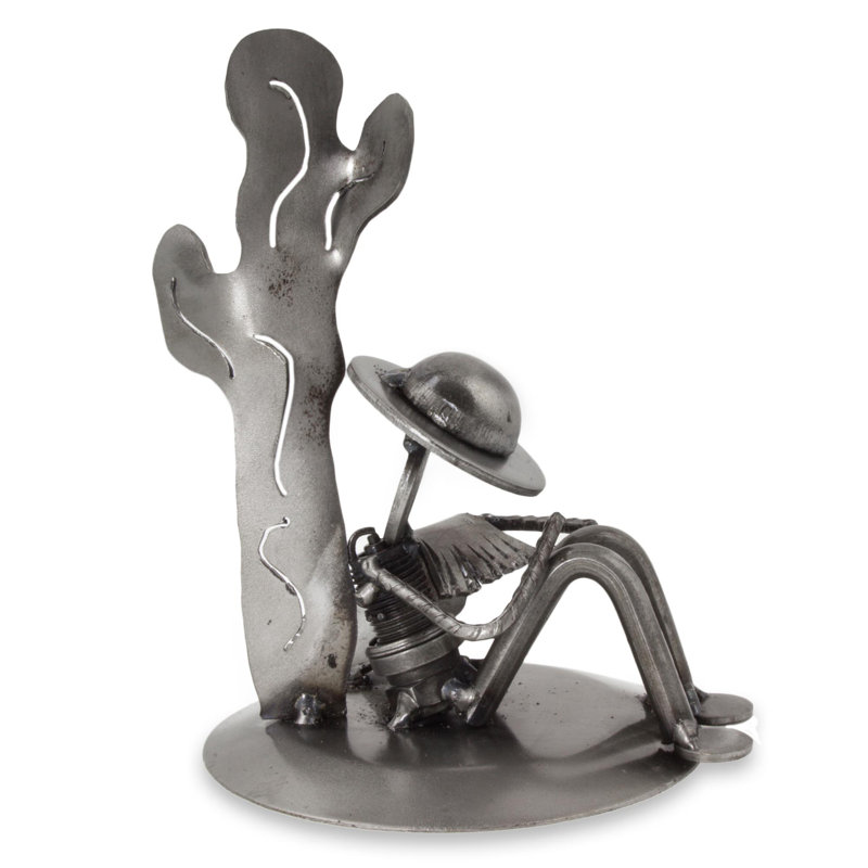 Figurine à la main mexicaine rustique relaxation Frechette