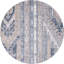 Tapis bleu marine / ivoire Josephus-750362184