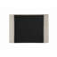 Grand lit en tissu beige (lit seulement)