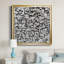 «Black and White and All Over», reproduction d'art sur toile encadrée-1207958991-1207958990