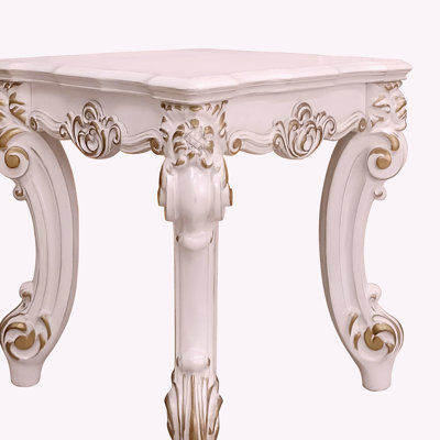 Table d'appoint carrée Antique Pearl
