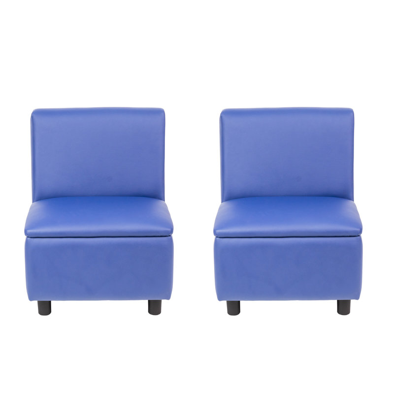 Kid Comfort Collective Modular Chairs, 2-Pack - Blue, Blue
