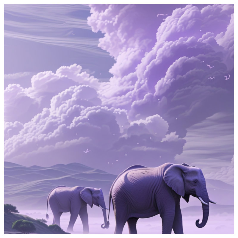 Couvertures de paysage mauve Savannah, 50in W x 60in H