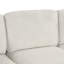 Canapé modulaire en U avec revêtement en chenille et repose-pieds avec rangement-863824019