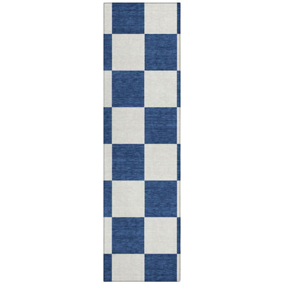 Machine Washable Indoor/Outdoor Buster ACN2345 Geometric Rug
