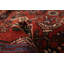 Tapis rouge unique noué à la main 3 pi 7 po x 10 pi 2 po One Of Kind