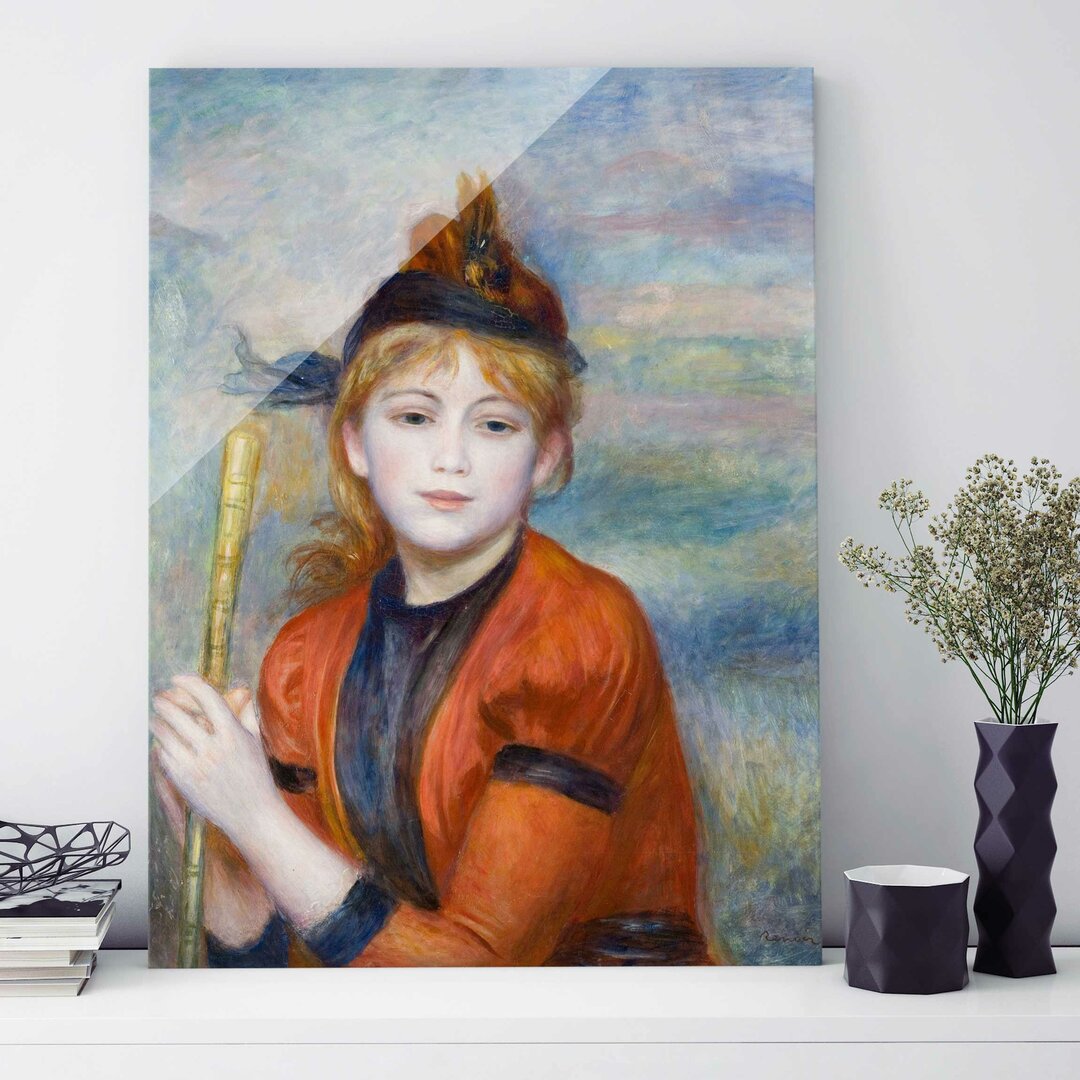 Glasbild The Walker von Pierre-Auguste Renoir