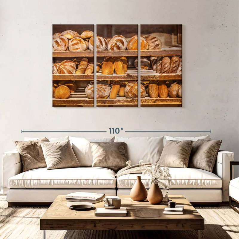 Yarlin Breakfast Bread Display, 48" H x 74" W