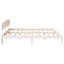Vidaxl Bed Frame With Headboard Solid Pine Wood-113971118-113971116