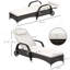 Chaise longue Outsunny