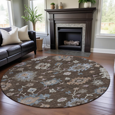 Premium Machine Washable Jaylin AMF1218 Global Rug