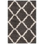 Tapis géométrique gris foncé / ivoire Ines-1186977921