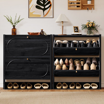20 Pair Shoe Storage Cabinet