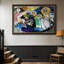 «All Saints Day I» - Wassily Kandinsky - Toile encadrée sur mesure-1779180907-1779180917-1779180921