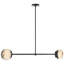 Kelly Wearstler Melange 63" Linear Pendant with Alabaster-369302839