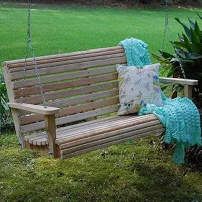Balancelle de véranda à roulettes LA Swings, 5 pieds, sans finition