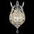 Crystal Laurel Flush Mounted Sconce-4614022-10553067