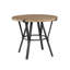 Bruce 42" W 5-Piece Solid Wood Top Dining Set with Swivel Stools-98087394-98087393