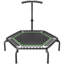 Mini trampoline d'exercice 54,5 po pour adultes