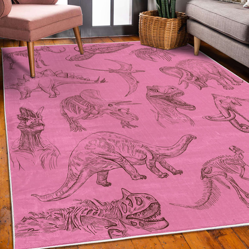 Tapis décoratif Ferruccio, Rectangle 4 pi x 5 pi 5 po