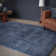 Taiwo Shaggy Navy Area Rug
