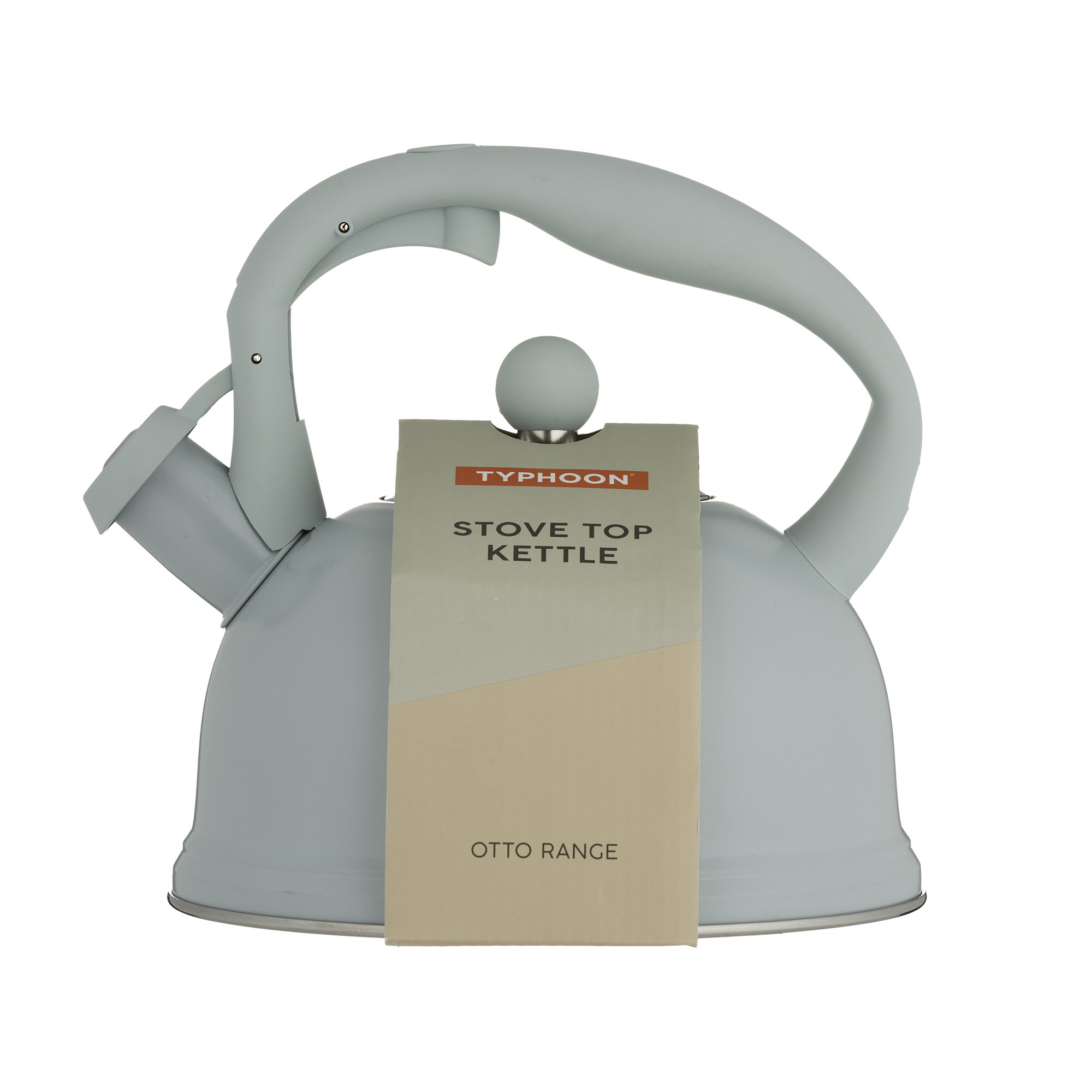 Typhoon Otto 60 Quarts Stainless Steel Whistling Stovetop Tea Kettle