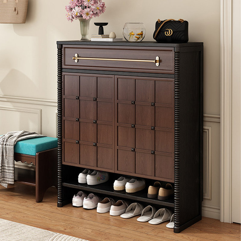 Armoire à chaussures 34,65 po, H 45,28 po x l 34,65 po x P 14,17 po
