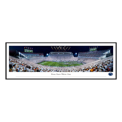 Penn State White Out Football Panoramic Print