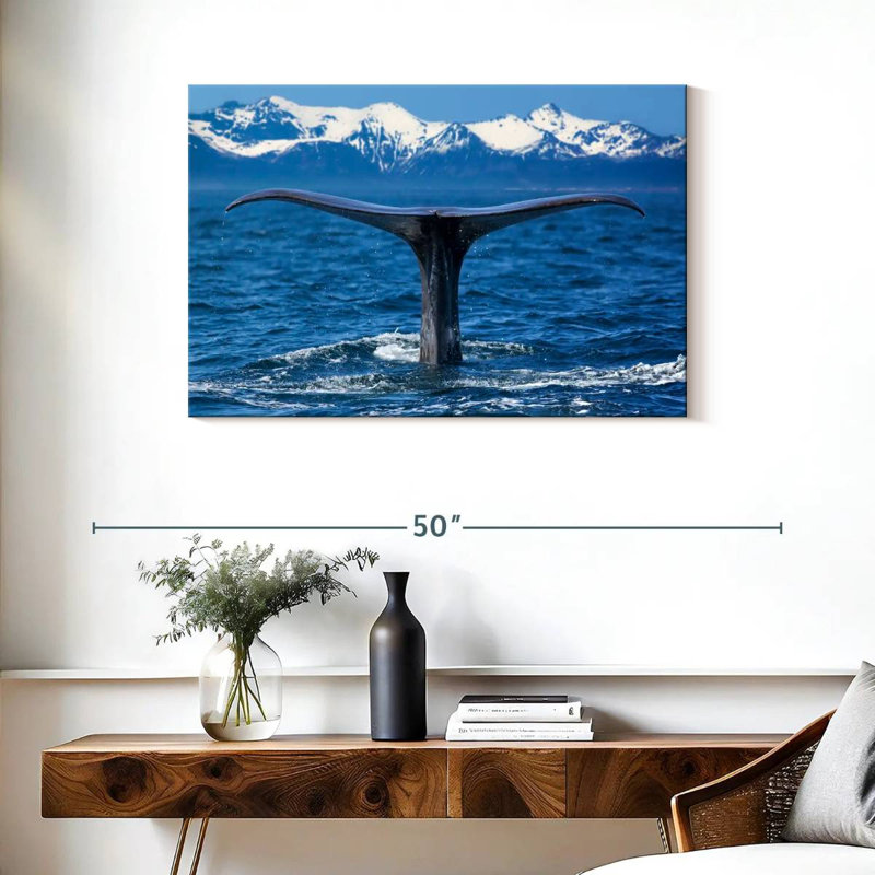 Brampt Monterey Bay Whale, 24" H x 36" W
