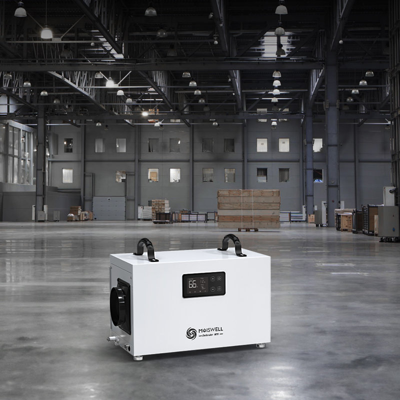 145 Pint Energy Star Commercial Dehumidifier for Crawlspace with Drain Hose for Continuous Draining