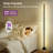 57" Dimmable LED Novelty Corner Floor Lamp with Remote and APP Control （Set of 2）