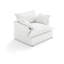Fauteuil d'appoint rembourré Giannella-1024217689