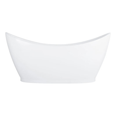 69" Torben Acrylic Freestanding Soaking Bathtub