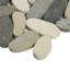 Nature 12x12 Oval Honed Natural Stone Mosaic Tile-1010604737