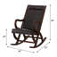 Chaise à bascule