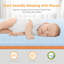 Surmatelas en mousse viscoélastique imprégnée de gel et de cuivre de 3 pouces pour lit très grand avec soulagement de la pression et certification CertiPUR-US-700445119-700445117