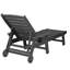 Chaise longue avec table d'appoint, ensemble de 3 chaises longues surdimensionnées-1363950601