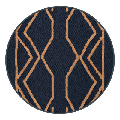 Tapis gris en treillis lavable à la machine