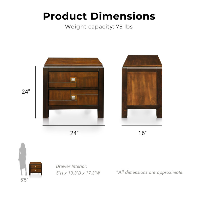 Ensemble de chambre à coucher complète 3 pièces Flanning, Très grand