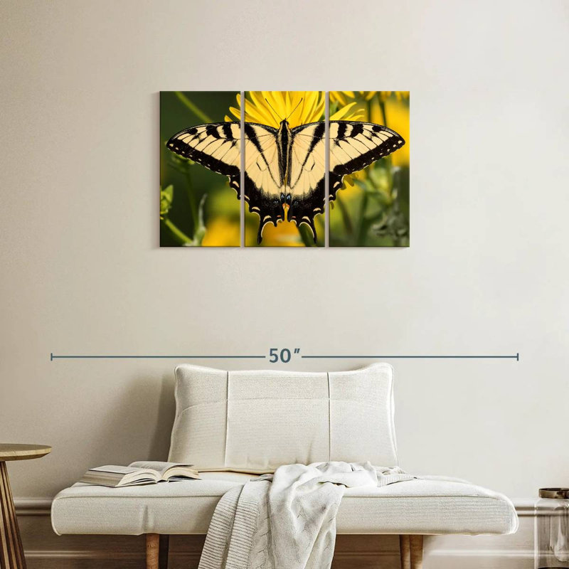 Brampt Perched Swallowtail Butterfly, 20" H x 33" W