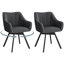 46.5cm H Polyester Upholstered Side Chair-1383548983