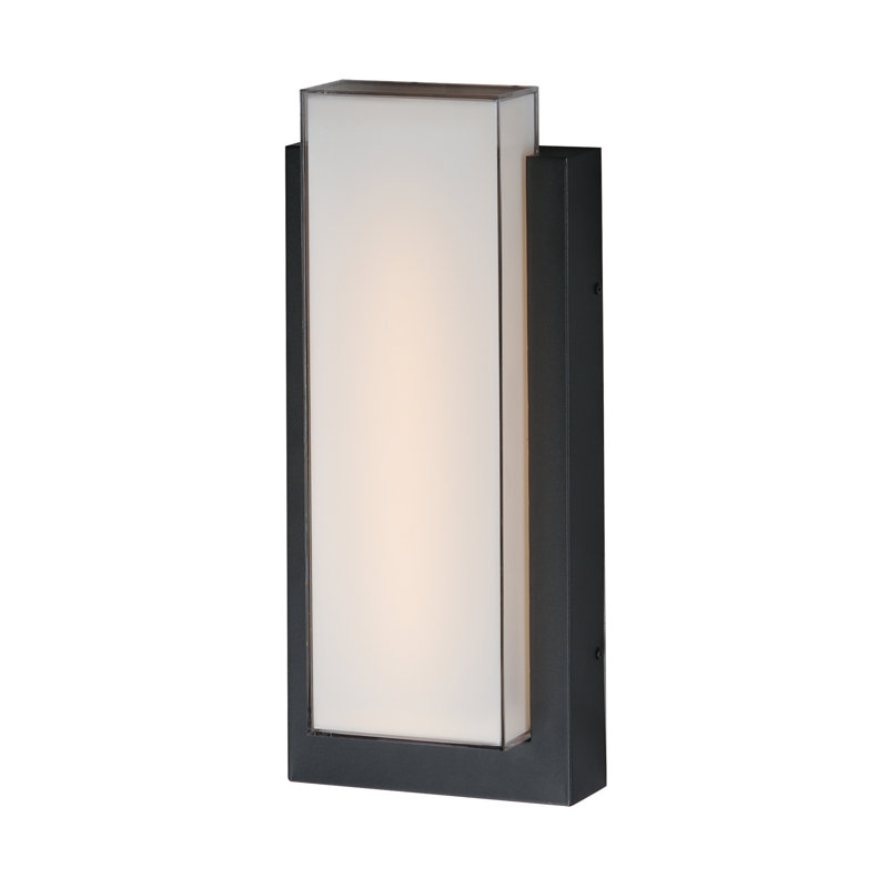 Aluminum LED Wall Light, 18" H x 8" W x 4" D
