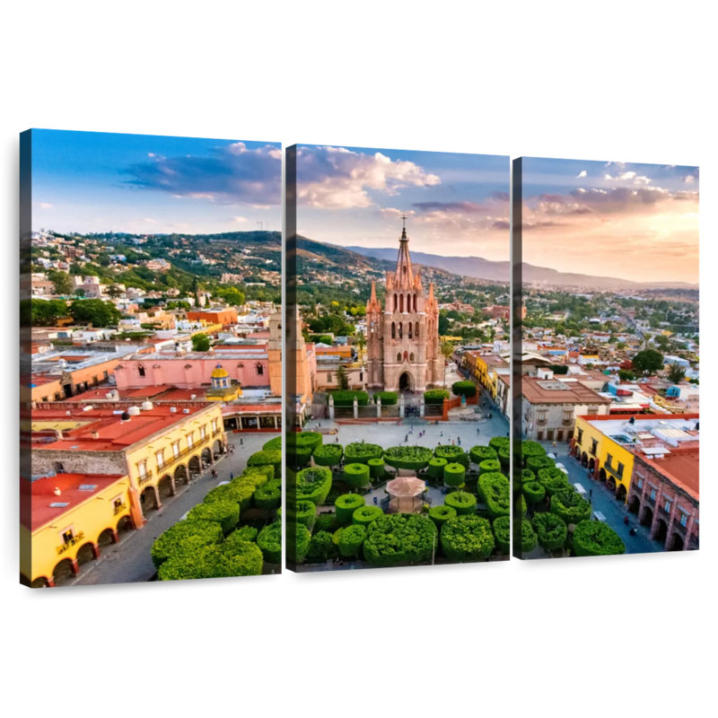 San Miguel De Allende, Mexique, H 32 po x l 50 po